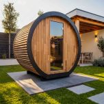 AUSSEN-INFRAROTSAUNA FASSSAUNA 140 CABANA