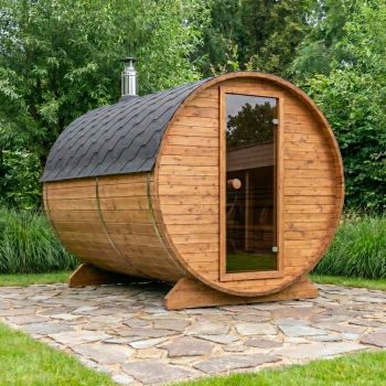 Gartensauna Fasssauna Barrel 230