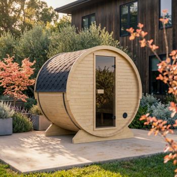 GARTENSAUNA FASSSAUNA 130 MINI INFRAROT